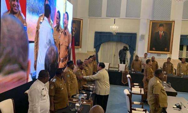 Prabowo: Kita Harus Percepat Pembangunan Papua Prabowo: Kita Harus Percepat Pembangunan Papua