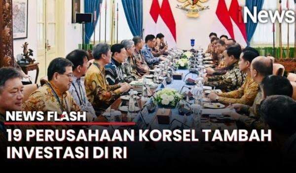 Airlangga Ungkap Sejumlah Perusahaan Korsel bakal Perluas Investasi di RI Airlangga Ungkap Sejumlah Perusahaan Korsel bakal Perluas Investasi di RI
