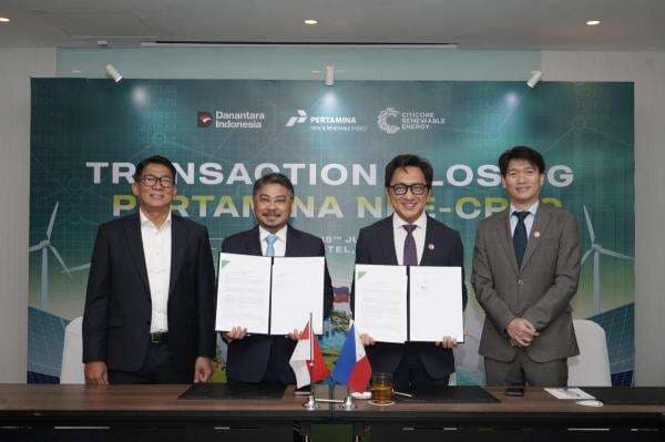 Pertamina NRE Resmi Miliki 20 Persen Saham CREC di Bursa Efek Filipina Pertamina NRE Resmi Miliki 20 Persen Saham CREC di Bursa Efek Filipina