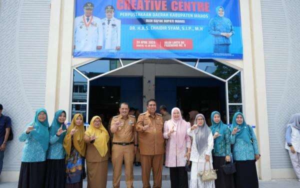 Bupati Maros Resmikan Gedung Creative Center untuk Fasilitasi Aktivitas Pemuda Bupati Maros Resmikan Gedung Creative Center untuk Fasilitasi Aktivitas Pemuda