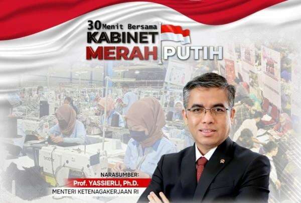 Jangan Lewatkan 30 Menit Bersama Kabinet Merah Putih: Jurus Yassierli Tangkal Badai PHK, Hanya di iNews Jangan Lewatkan 30 Menit Bersama Kabinet Merah Putih: Jurus Yassierli Tangkal Badai PHK, Hanya di iNews