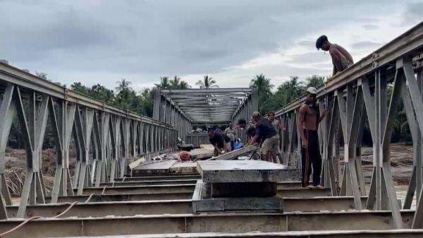 Jembatan Bailey di Bireuen Segera Operasional, Warga: Sangat Membantu Aktivitas Kami Jembatan Bailey di Bireuen Segera Operasional, Warga: Sangat Membantu Aktivitas Kami