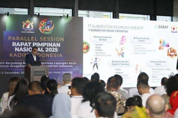 Kemenekraf Apresiasi Kadin yang Bangun Industri Kreatif Indonesia Kemenekraf Apresiasi Kadin yang Bangun Industri Kreatif Indonesia