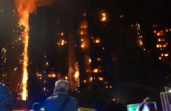 Kebakaran Apartemen Hong Kong Renggut 159 Nyawa, Departemen Pemadam Kebakaran Dibohongi Kebakaran Apartemen Hong Kong Renggut 159 Nyawa, Departemen Pemadam Kebakaran Dibohongi