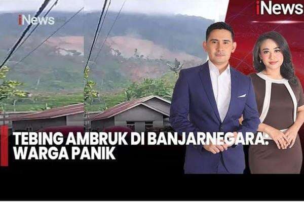 Detik-Detik Longsor Banjarnegara Terekam Video, Warga Panik Menyelamatkan Diri Detik-Detik Longsor Banjarnegara Terekam Video, Warga Panik Menyelamatkan Diri