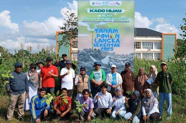 Muhammadiyah Tanam Pohon Langka Serentak di 5 Provinsi Muhammadiyah Tanam Pohon Langka Serentak di 5 Provinsi