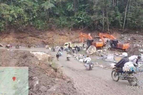 Jalan Simpang KKA Kembali Tersambung, Akses Aceh Utara-Bener Meriah Kembali Normal Jalan Simpang KKA Kembali Tersambung, Akses Aceh Utara-Bener Meriah Kembali Normal