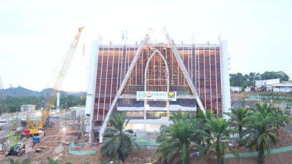 Ini Progres Terbaru Pembangunan Masjid Negara dan Gereja Basilika di IKN Ini Progres Terbaru Pembangunan Masjid Negara dan Gereja Basilika di IKN