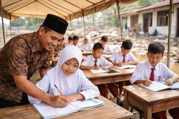 Kegiatan Belajar Mengajar di Sumut Dimulai Hari Ini, 95 Persen Sekolah Siap Beroperasi Kegiatan Belajar Mengajar di Sumut Dimulai Hari Ini, 95 Persen Sekolah Siap Beroperasi