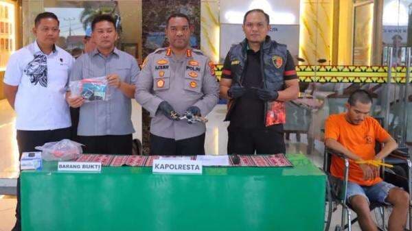 Komplotan Curanmor Bersenjata Api Ditangkap di Lampung, 1 DPO Diburu Komplotan Curanmor Bersenjata Api Ditangkap di Lampung, 1 DPO Diburu