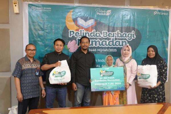 Berbagi Ramadan 2025, Pelindo Regional 4 Salurkan 553 Paket Sembako ke Masyarakat Berbagi Ramadan 2025, Pelindo Regional 4 Salurkan 553 Paket Sembako ke Masyarakat