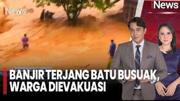 Banjir Susulan Terjang Batu Busuak, Evakuasi Warga Berlangsung Dramatis Banjir Susulan Terjang Batu Busuak, Evakuasi Warga Berlangsung Dramatis