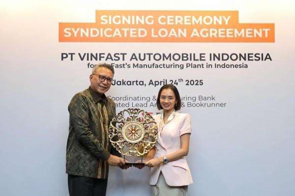BNI (BBNI) Salurkan Kredit Rp1,84 Triliun untuk Pabrik Mobil Listrik VinFast di Subang BNI (BBNI) Salurkan Kredit Rp1,84 Triliun untuk Pabrik Mobil Listrik VinFast di Subang