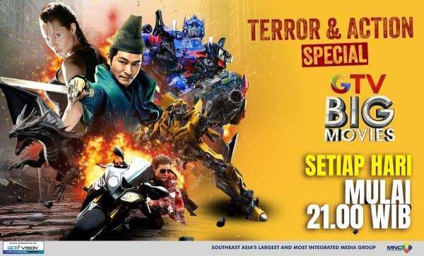 Full Aksi, Waktunya Recharged Energy Bareng Jagonya Film di GTV Full Aksi, Waktunya Recharged Energy Bareng Jagonya Film di GTV
