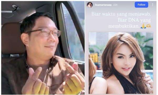 Ridwan Kamil Bantah Punya Hubungan, Lisa Mariana: Biar DNA yang Membuktikan Ridwan Kamil Bantah Punya Hubungan, Lisa Mariana: Biar DNA yang Membuktikan