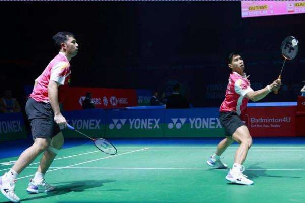 Sabar/Reza Bongkar Kunci Kemenangan Telak di India Open 2026, Shuttlecock Jadi Faktor Sabar/Reza Bongkar Kunci Kemenangan Telak di India Open 2026, Shuttlecock Jadi Faktor