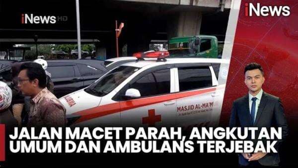 Macet Parah di Tanjung Priok, Ambulans Bawa Pasien Terjebak Berjam-jam Macet Parah di Tanjung Priok, Ambulans Bawa Pasien Terjebak Berjam-jam