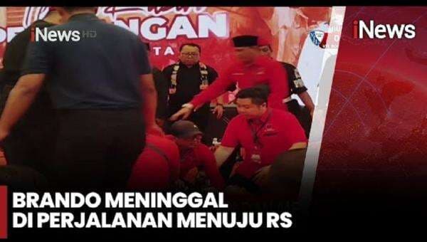 Detik-Detik Anggota DPRD DKI Brando Susanto Ambruk hingga Meninggal Dunia Detik-Detik Anggota DPRD DKI Brando Susanto Ambruk hingga Meninggal Dunia