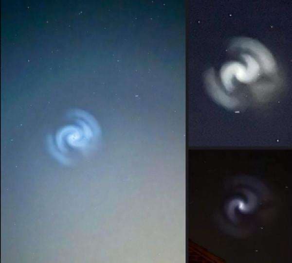 Spiral Putih Misterius Terlihat di Langit Eropa, Ternyata Gara-Gara Elon Musk Spiral Putih Misterius Terlihat di Langit Eropa, Ternyata Gara-Gara Elon Musk