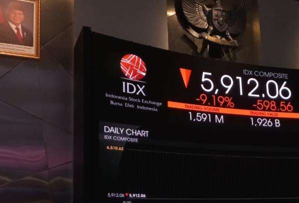 BEI Ungkap Alasan Ubah Aturan Batas Trading Halt Jadi 8 BEI Ungkap Alasan Ubah Aturan Batas Trading Halt Jadi 8