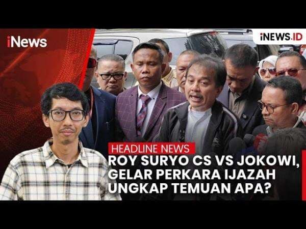 Roy Suryo cs vs Jokowi, Gelar Perkara Ijazah Ungkap Temuan Apa? Roy Suryo cs vs Jokowi, Gelar Perkara Ijazah Ungkap Temuan Apa?