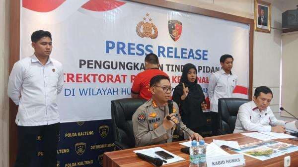 Buka Lahan Sawit 100 Hektare Tanpa izin di Kawasan Hutan Produksi, Seorang Pria Ditangkap Polisi Buka Lahan Sawit 100 Hektare Tanpa izin di Kawasan Hutan Produksi, Seorang Pria Ditangkap Polisi