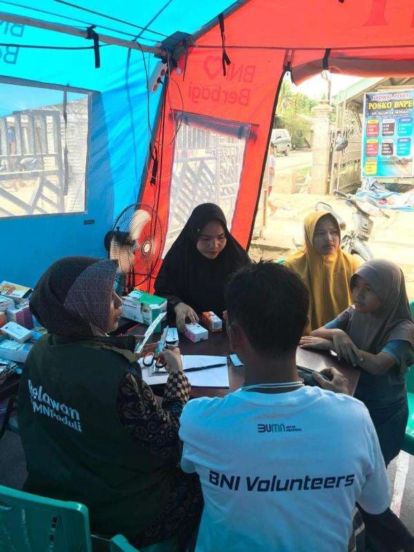 BNI Hadirkan Posko Kesehatan untuk Dukung Pemulihan Warga Terdampak Bencana di Aceh BNI Hadirkan Posko Kesehatan untuk Dukung Pemulihan Warga Terdampak Bencana di Aceh