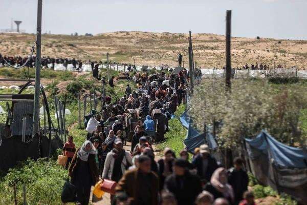 Digempur Israel, 124.000 Orang Mengungsi di Gaza dalam Beberapa Hari Digempur Israel, 124.000 Orang Mengungsi di Gaza dalam Beberapa Hari