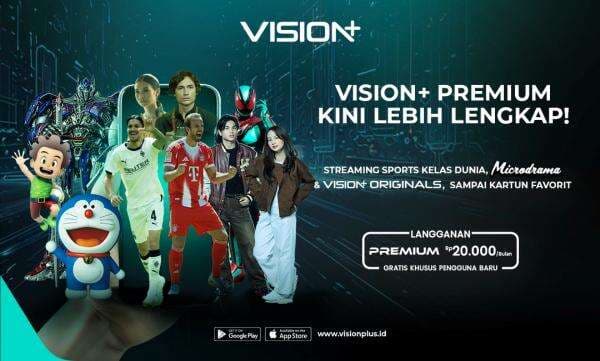 Nonton Bundesliga 2025-2026 Makin Seru dengan Paket VISION+ Premium, Gratis Khusus Pengguna Baru! Nonton Bundesliga 2025-2026 Makin Seru dengan Paket VISION+ Premium, Gratis Khusus Pengguna Baru!