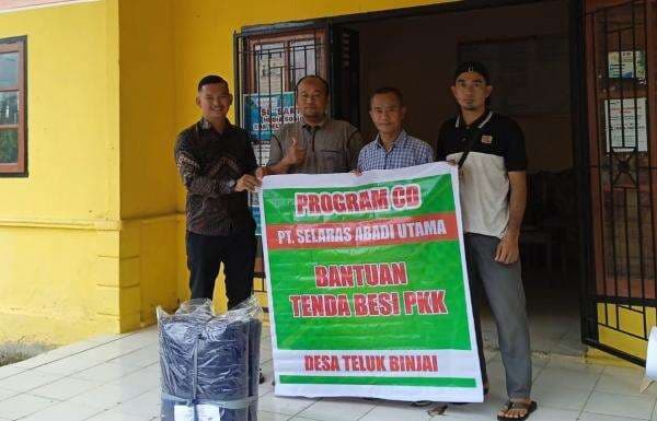 PT Selaras Abadi Utama Peduli Desa dan Sekolah di Teluk Binjai PT Selaras Abadi Utama Peduli Desa dan Sekolah di Teluk Binjai