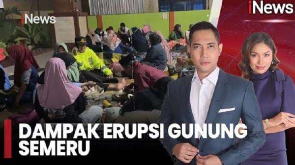 Dampak Gunung Semeru Meletus Dahsyat, Warga Mengungsi ke Kantor Desa hingga Sekolah Dampak Gunung Semeru Meletus Dahsyat, Warga Mengungsi ke Kantor Desa hingga Sekolah