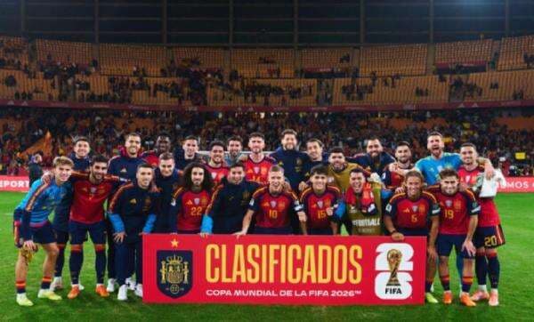 Daftar 39 Negara Lolos Piala Dunia 2026: 5 Wakil Eropa Bertambah, Ada Spanyol dan Belgia Daftar 39 Negara Lolos Piala Dunia 2026: 5 Wakil Eropa Bertambah, Ada Spanyol dan Belgia