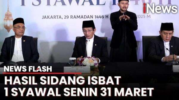 Hasil Sidang Isbat: Idulfitri 2025 Jatuh pada Senin 31 Maret Hasil Sidang Isbat: Idulfitri 2025 Jatuh pada Senin 31 Maret