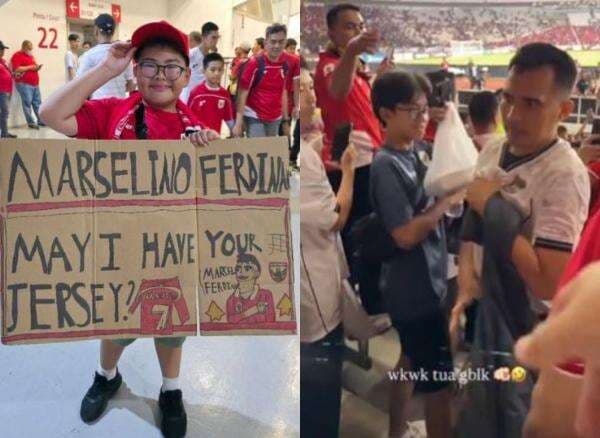 Identitas Bapak-Bapak Perebut Jersey Marselino Ferdinan dari Tangan Suporter Cilik Akhirnya Ketahuan, Terancam Larangan Nonton Timnas Indonesia! Identitas Bapak-Bapak Perebut Jersey Marselino Ferdinan dari Tangan Suporter Cilik Akhirnya Ketahuan, Terancam Larangan Nonton Timnas Indonesia!