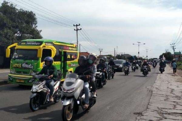 Puncak Arus Mudik di Pantura Indramayu, 139.355 Kendaraan Melintas dari Arah Jakarta Puncak Arus Mudik di Pantura Indramayu, 139.355 Kendaraan Melintas dari Arah Jakarta