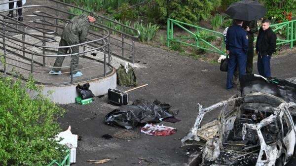 Jenderal Rusia Tewas dalam Ledakan Bom Mobil, Kremlin Tebar Ancaman Jenderal Rusia Tewas dalam Ledakan Bom Mobil, Kremlin Tebar Ancaman