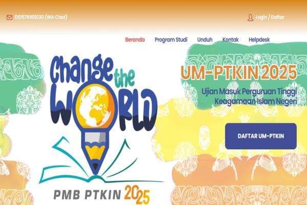Kapan UM PTKIN 2025 Dibuka? Ini Persyaratan, Alur, dan Biaya Pendaftarannya Kapan UM PTKIN 2025 Dibuka? Ini Persyaratan, Alur, dan Biaya Pendaftarannya
