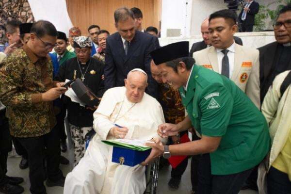 Ketua Umum GP Ansor Addin: Pesan Paus Fransiskus Sangat Membekas saat Kita Temui di Vatikan Ketua Umum GP Ansor Addin: Pesan Paus Fransiskus Sangat Membekas saat Kita Temui di Vatikan