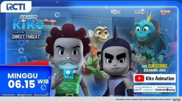 KIKO Season 4 Episode Baru Sweet Threat Tayang Minggu 13 April 2025 Pukul 06.15 WIB di RCTI KIKO Season 4 Episode Baru Sweet Threat Tayang Minggu 13 April 2025 Pukul 06.15 WIB di RCTI