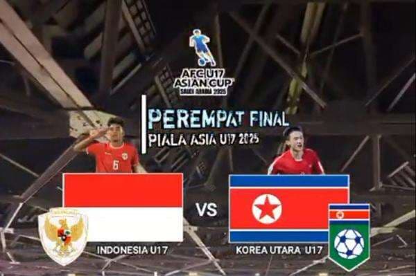 Link Live Streaming Indonesia U-17 vs Korea Utara U-17 di Perempat Final Piala Asia U-17 Link Live Streaming Indonesia U-17 vs Korea Utara U-17 di Perempat Final Piala Asia U-17
