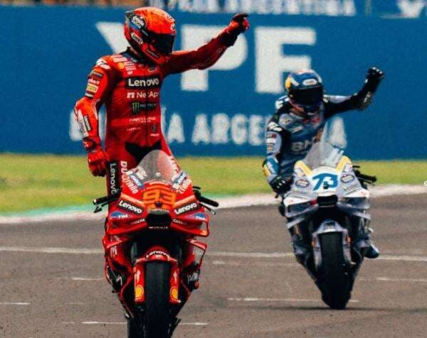 Gara-Gara Hal Ini, Marc Marquez Sempat Pasrah jika Finis Runner-up di MotoGP Argentina 2025 Gara-Gara Hal Ini, Marc Marquez Sempat Pasrah jika Finis Runner-up di MotoGP Argentina 2025