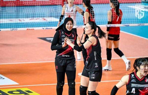 Bawa Red Sparks Menang Usai Diparkir 3 Laga, Megawati Hangestri: Rasanya Gugup Bawa Red Sparks Menang Usai Diparkir 3 Laga, Megawati Hangestri: Rasanya Gugup