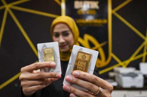 Minggu Mager, Harga Emas Antam Tetap di Rp1.965.000 per Gram Minggu Mager, Harga Emas Antam Tetap di Rp1.965.000 per Gram