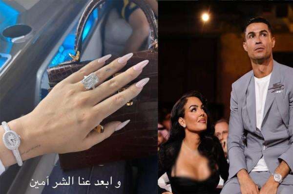Pamer Cincin Mewah, Georgina Rodriguez dan Cristiano Ronaldo Sudah Halal? Pamer Cincin Mewah, Georgina Rodriguez dan Cristiano Ronaldo Sudah Halal?
