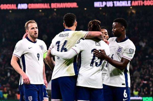 Hasil Kualifikasi Piala Dunia 2026: Inggris Bantai Latvia, Polandia Hajar Malta Hasil Kualifikasi Piala Dunia 2026: Inggris Bantai Latvia, Polandia Hajar Malta