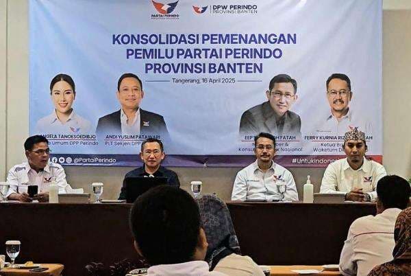 Partai Perindo Panaskan Mesin Politik untuk 2029, Konsolidasi Pemenangan Mulaidari Banten Partai Perindo Panaskan Mesin Politik untuk 2029, Konsolidasi Pemenangan Mulaidari Banten