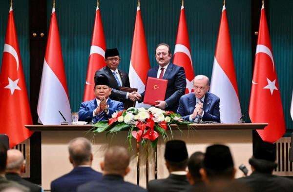 Prabowo dan Erdogan Sepakat Perkuat Kerja Sama Bidang Penanggulangan Bencana hingga Komunikasi Prabowo dan Erdogan Sepakat Perkuat Kerja Sama Bidang Penanggulangan Bencana hingga Komunikasi