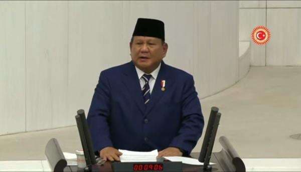 Pidato di Turki, Prabowo Ingin Perbaiki Ekonomi hingga Pemerintahan yang Bersih Korupsi Pidato di Turki, Prabowo Ingin Perbaiki Ekonomi hingga Pemerintahan yang Bersih Korupsi