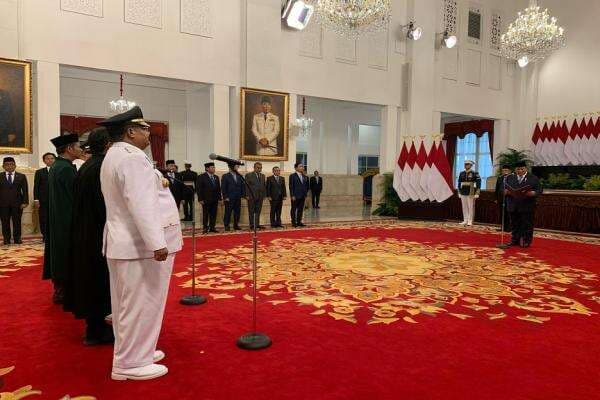 Presiden Prabowo Lantik Gubernur-Wagub Papua Pegunungan dan Babel 2025-2030 Presiden Prabowo Lantik Gubernur-Wagub Papua Pegunungan dan Babel 2025-2030