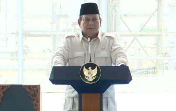 Hadiri Peresmian Pabrik Emas Freeport, Prabowo Cerita Makna 08 bagi Hidupnya Hadiri Peresmian Pabrik Emas Freeport, Prabowo Cerita Makna 08 bagi Hidupnya